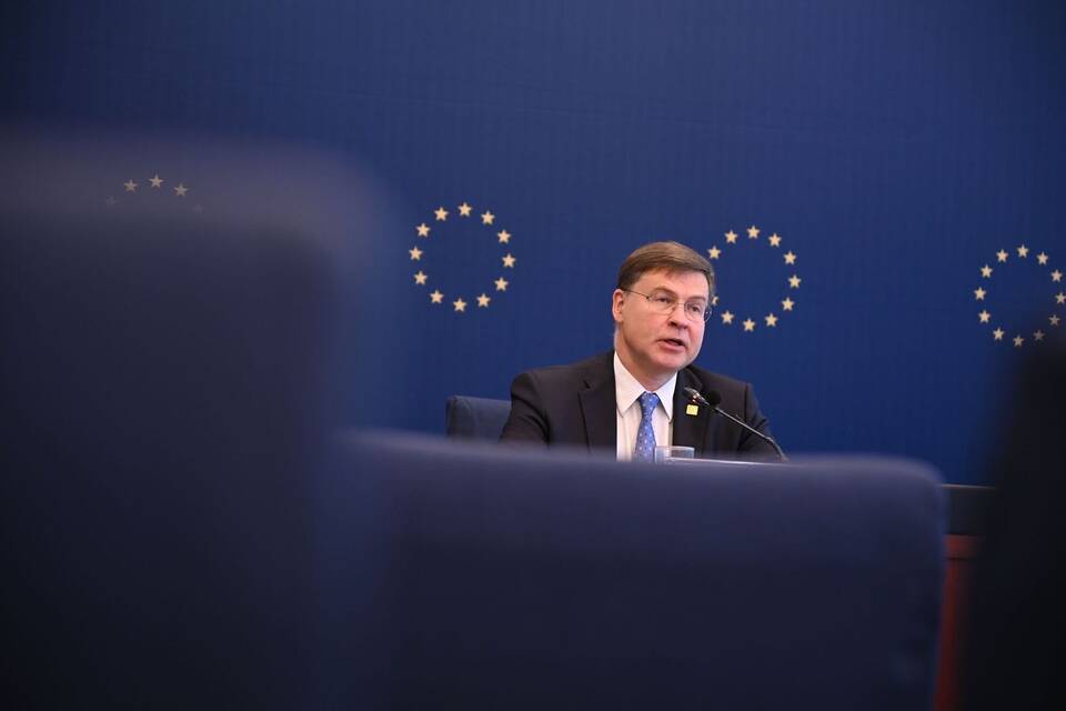 Valdis Dombrovskis in China Valdis Dombrovskis in China