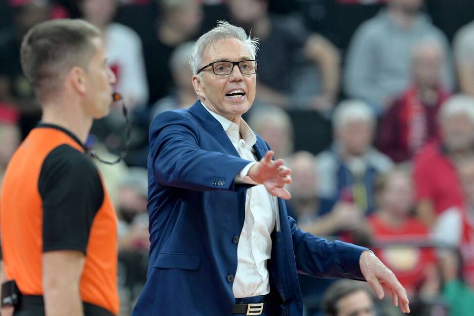 Bayern Münchens Basketball-Trainer Gordon Herbert Bayern Münchens Basketball-Trainer Gordon Herbert