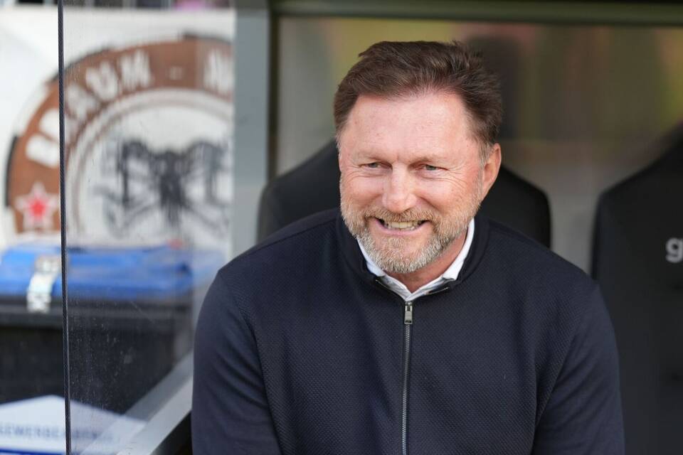 Trainer Ralph Hasenhüttl vom VfL Wolfsburg Trainer Ralph Hasenhüttl vom VfL Wolfsburg