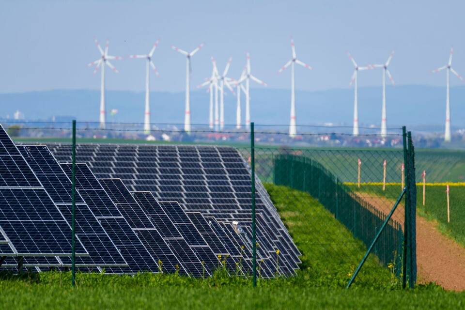Solarpark in Wahlheim Solarpark in Wahlheim