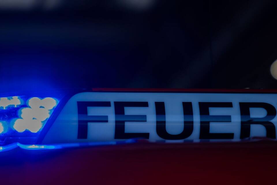 Feuerwehrauto im Einsatz