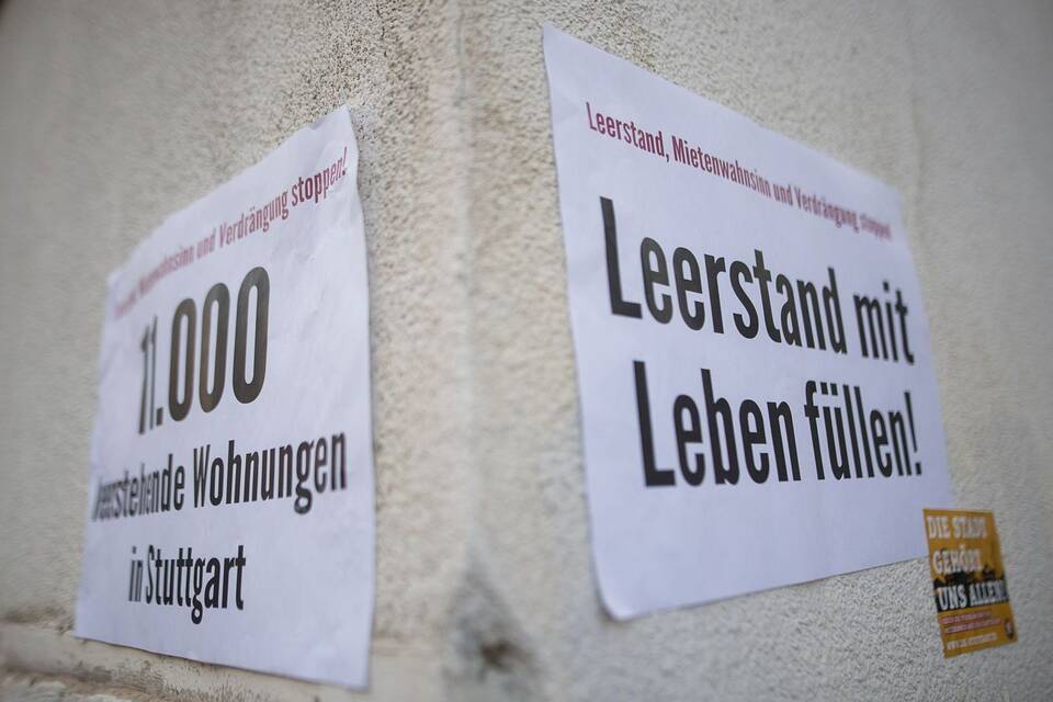 Demonstration gegen Wohnungsräumung Demonstration gegen Wohnungsräumung