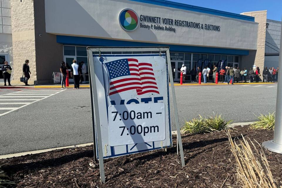 Wahlen in den USA - Vor der Wahl im US-Bundesstaat Georgia Wahlen in den USA - Vor der Wahl im US-Bundesstaat Georgia