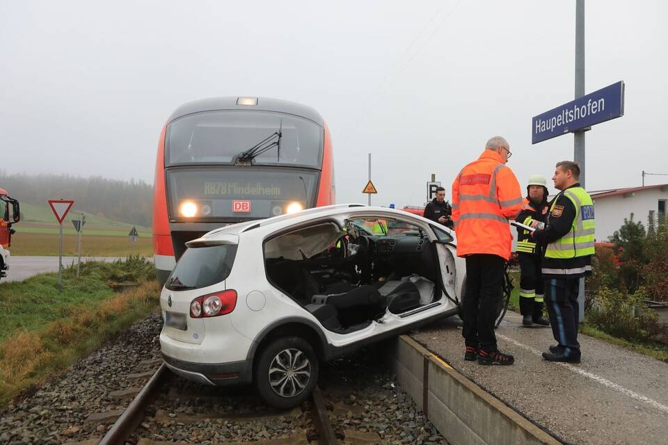 Verletzte bei Bahnunfall Verletzte bei Bahnunfall