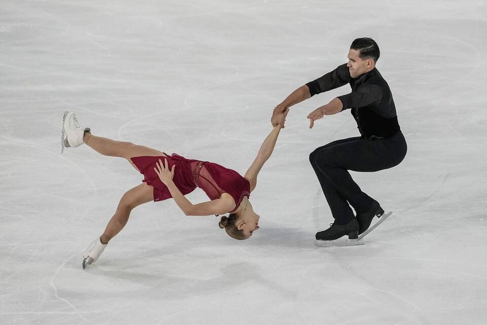Eiskunstlauf Grand Prix in Frankreich