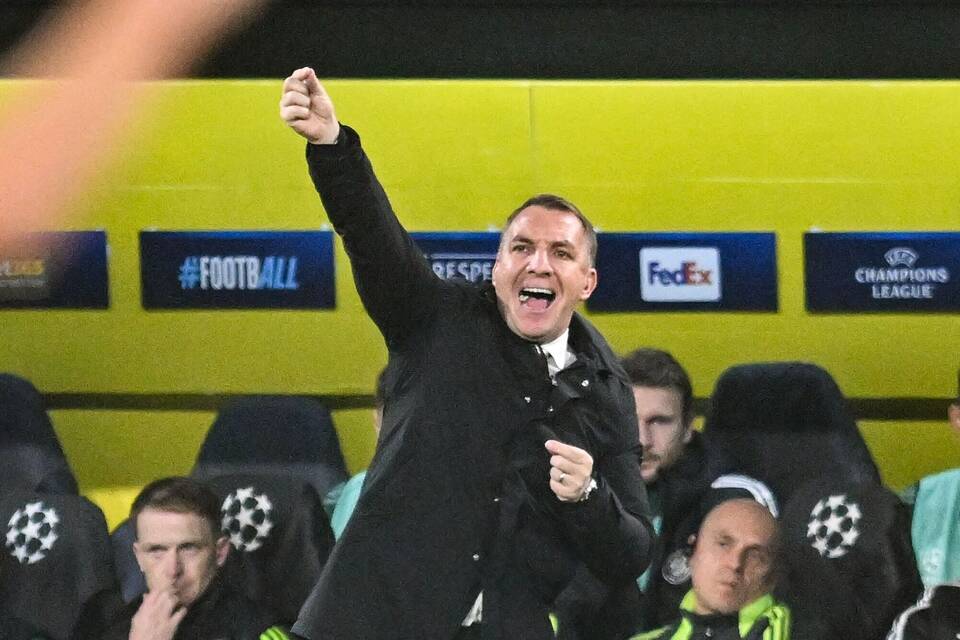 Brendan Rogers Celtic Glasgow Brendan Rogers Celtic Glasgow