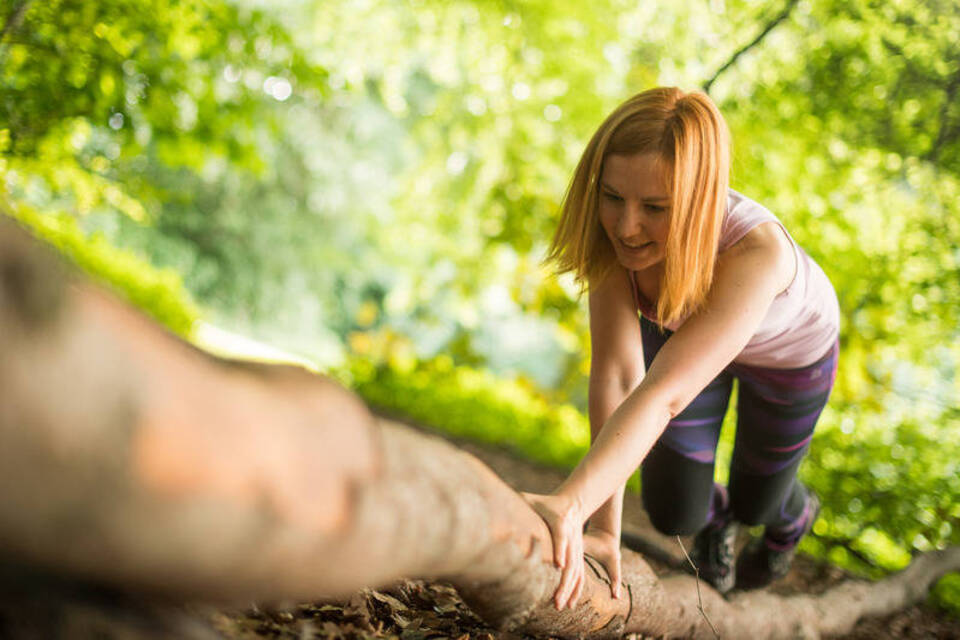 Mein Trainingspartner, der Baum: Wie Sportler die Natur neu entdecken