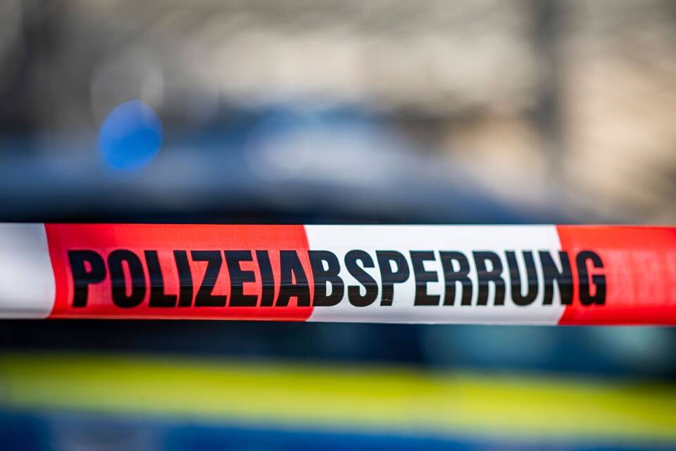 Ein Absperrband der Polizei Ein Absperrband der Polizei