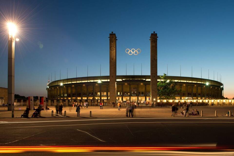 Das Berliner Olympia-Stadion Das Berliner Olympia-Stadion