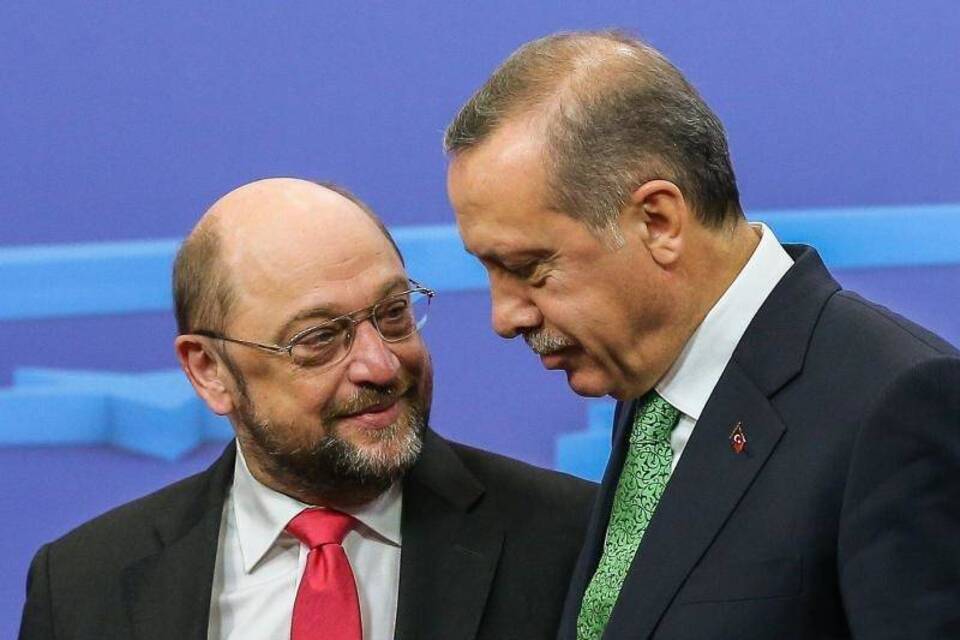 Schulz und Erdogan Schulz und Erdogan