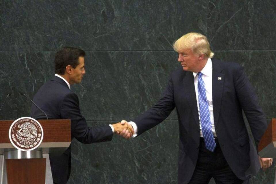 Peña Nieto und Trump Peña Nieto und Trump