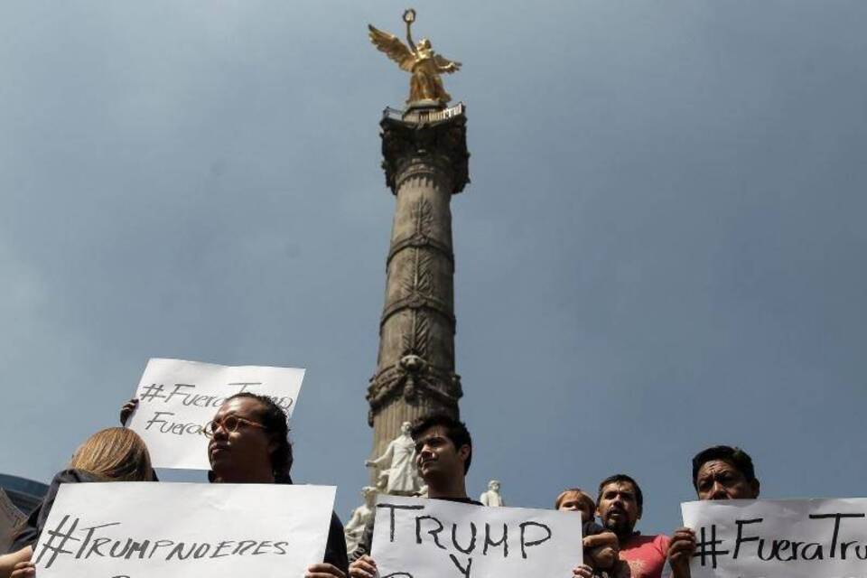 Protest in Mexiko-Stadt