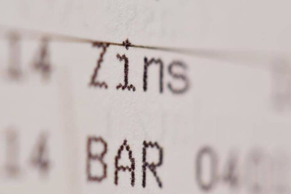 Zins-Eintrag Zins-Eintrag