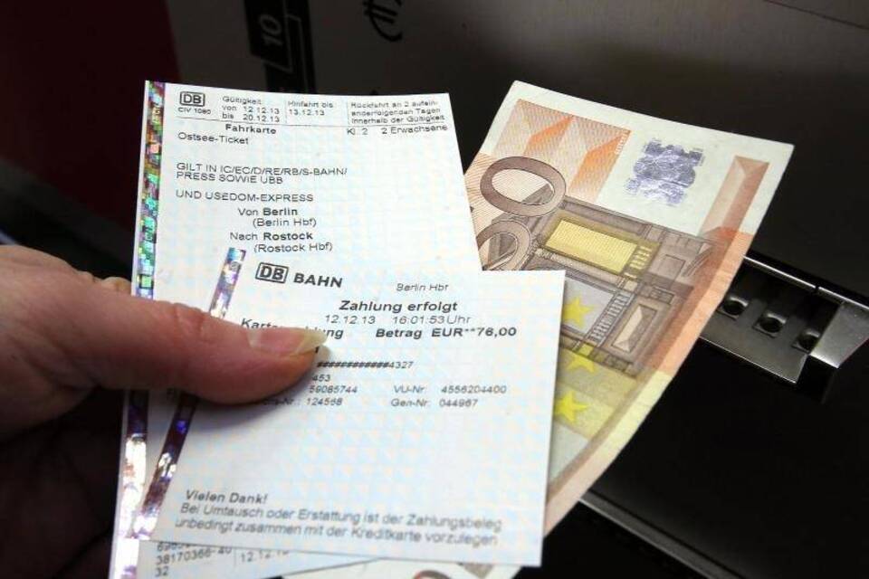 Bahnticket Bahnticket