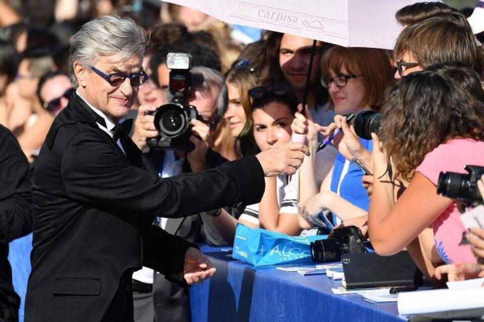 Filmfest Venedig - Wim Wenders Filmfest Venedig - Wim Wenders