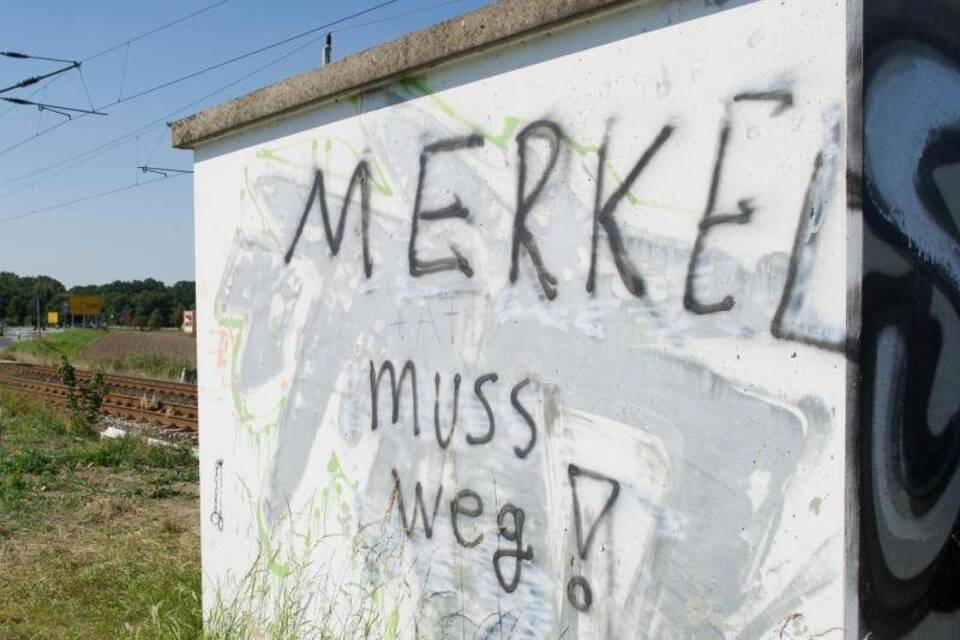 Parole gegen Merkel Parole gegen Merkel