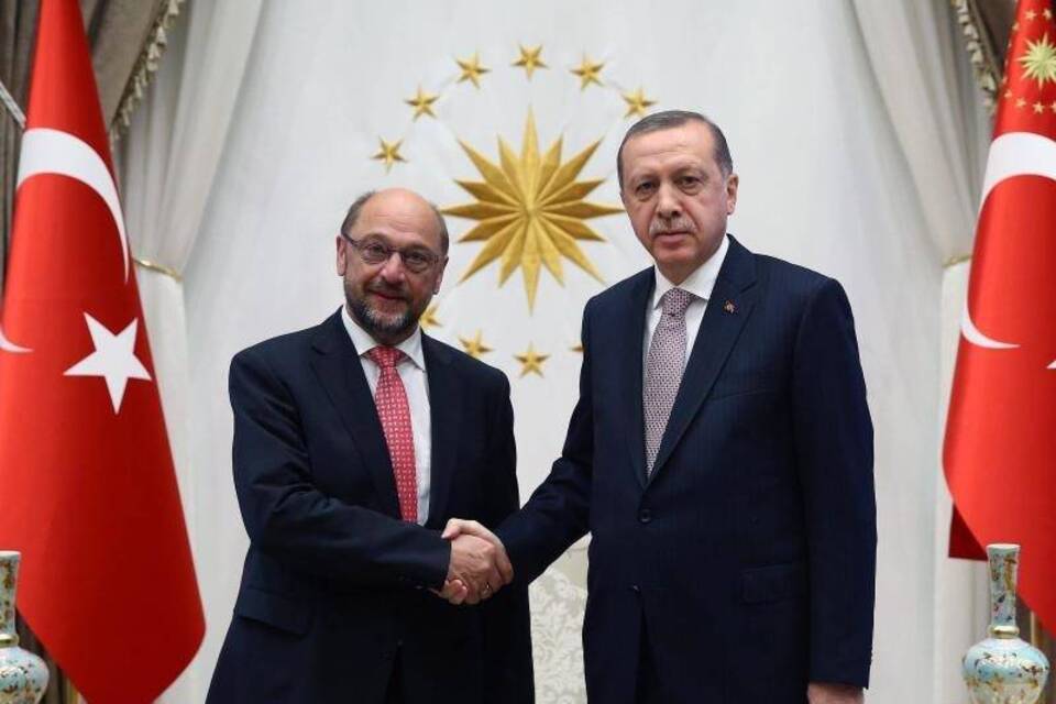 Schulz und Erdogan