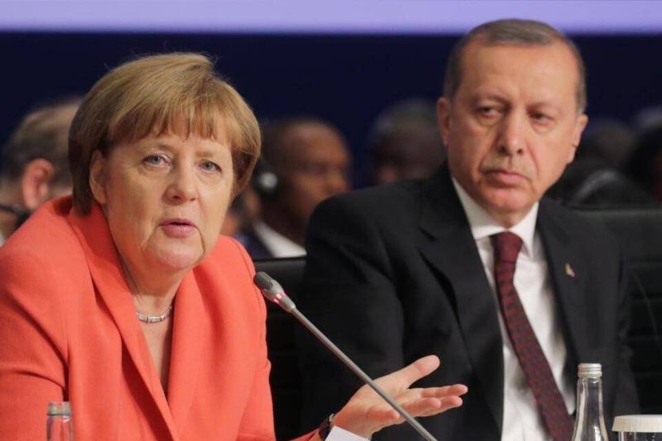 Merkel und Erdogan Merkel und Erdogan