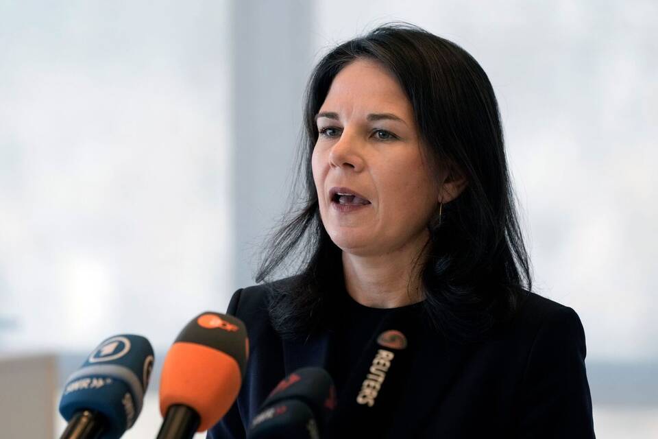 Baerbock macht sich in Beirut Bild der aktuellen Lage Baerbock macht sich in Beirut Bild der aktuellen Lage