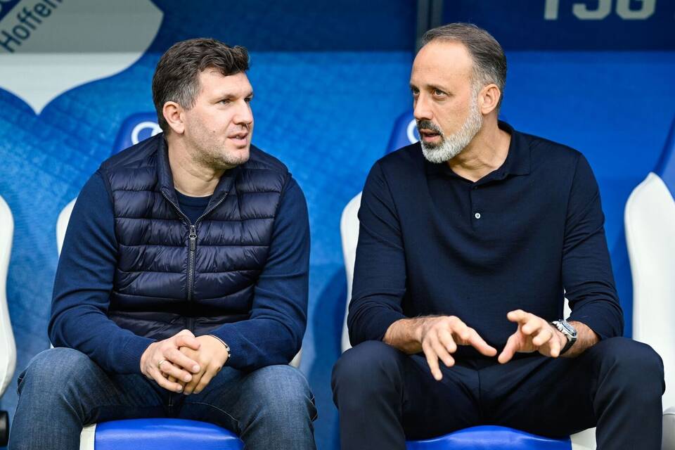 Andreas Schicker und Pellegrino Matarazzo (r) Andreas Schicker und Pellegrino Matarazzo (r)