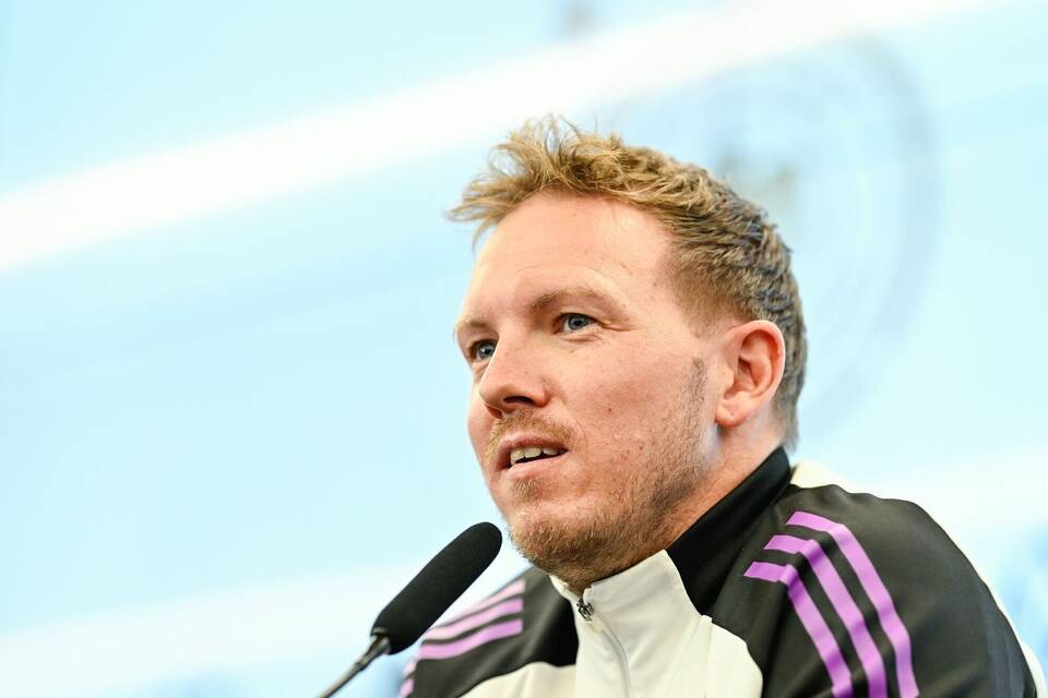 Fußball-Nationalmannschaft Pressekonferenz in Frankfurt/Main Fußball-Nationalmannschaft Pressekonferenz in Frankfurt/Main