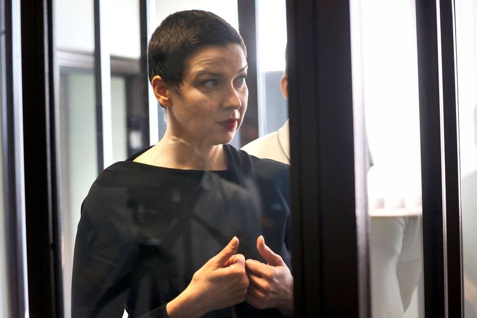 Belarussische Oppositionelle Maria Kolesnikowa Belarussische Oppositionelle Maria Kolesnikowa