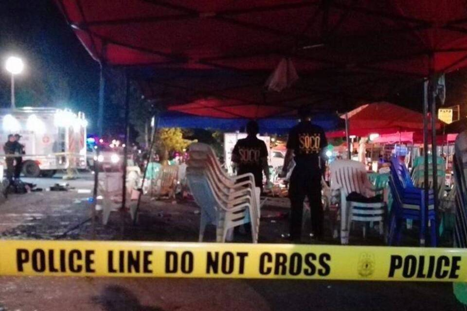 Explosion in Davao Explosion in Davao