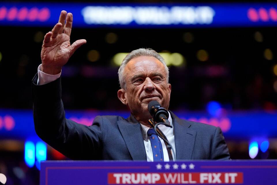 Robert F. Kennedy Jr. soll Trumps Gesundheitsminister werden. Robert F. Kennedy Jr. soll Trumps Gesundheitsminister werden.
