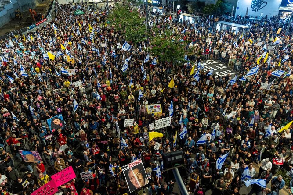 Nahostkonflikt - Proteste in Tel Aviv