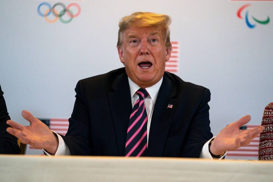 US-Präsident Trump - Olympia in Los Angeles 2028