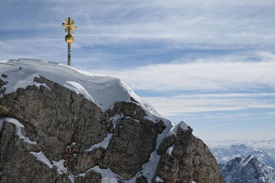 Gipfelkreuz der Zugspitze Gipfelkreuz der Zugspitze
