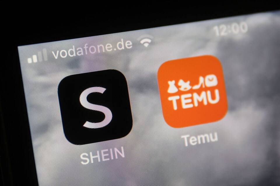 Internethändler Temu und Shein Internethändler Temu und Shein