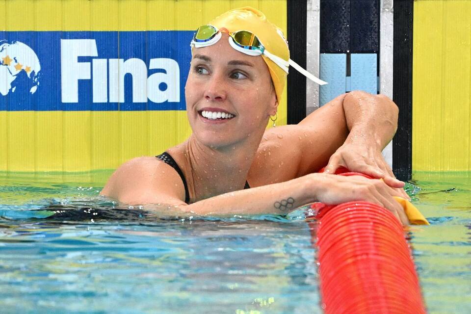 Australische Schwimmerin Emma McKeon Australische Schwimmerin Emma McKeon