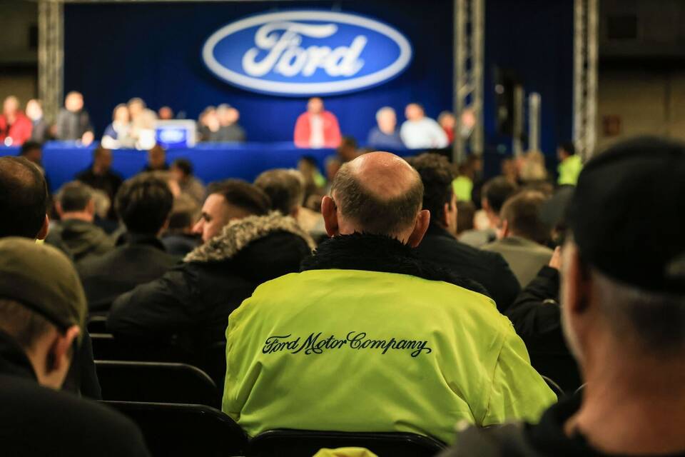 Betriebsversammlung bei Ford in Köln Betriebsversammlung bei Ford in Köln