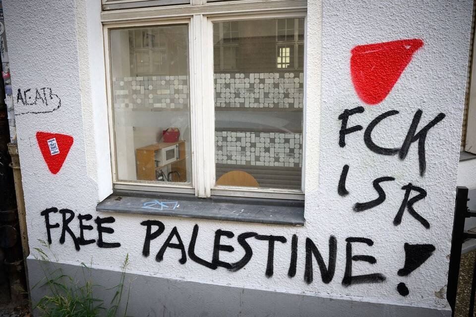 Antisemitische Schmierereien in Neukölln Antisemitische Schmierereien in Neukölln