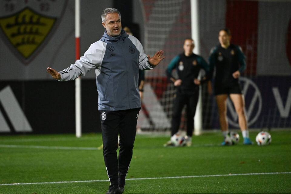Fußball: Frauen, Training des DFB-Teams