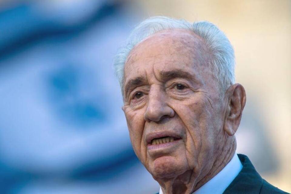 Früherer Ministerpräsident Schimon Peres