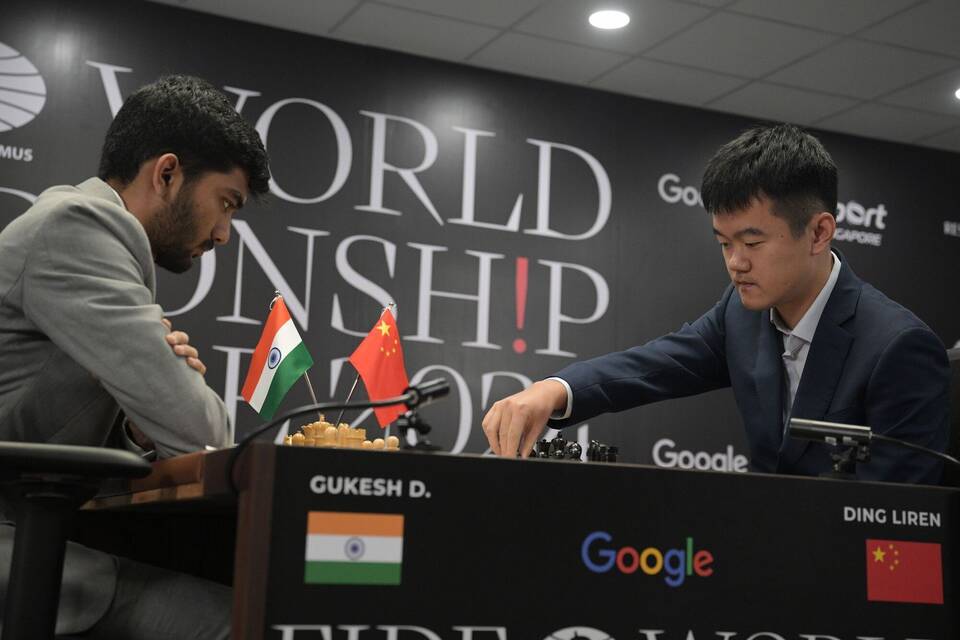 Schach-WM in Singapur - Liren - Gukesh