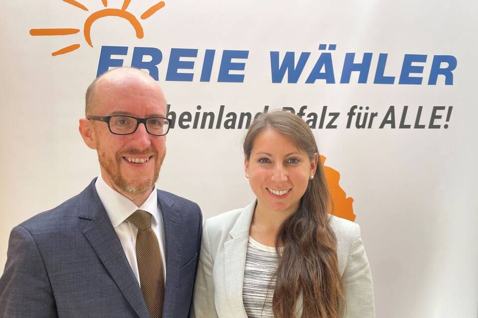 Freie Wähler Rheinland-Pfalz haben eine Doppelspitze Freie Wähler Rheinland-Pfalz haben eine Doppelspitze