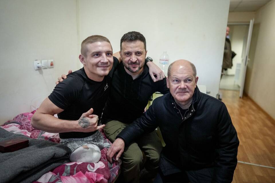 Bundeskanzler Scholz besucht die Ukraine Bundeskanzler Scholz besucht die Ukraine