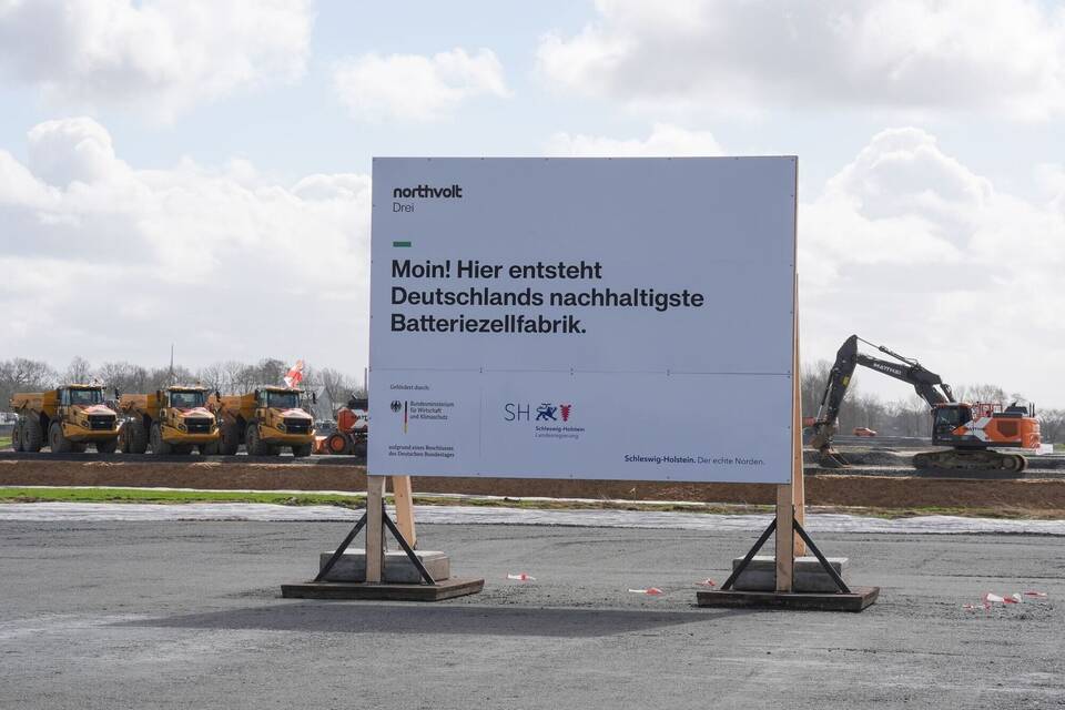 Northvolt-Batteriefabrik in Schleswig-Holstein Northvolt-Batteriefabrik in Schleswig-Holstein