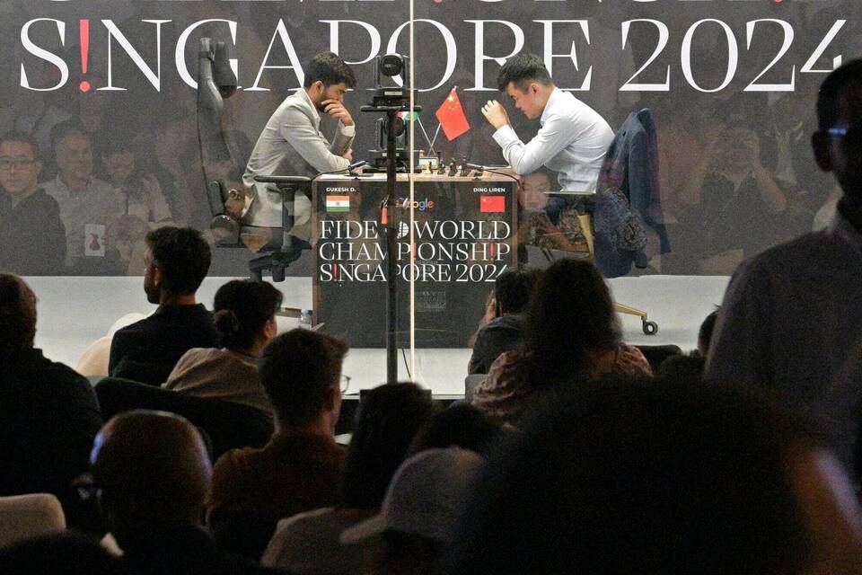 Schach-WM in Singapur - Liren - Gukesh