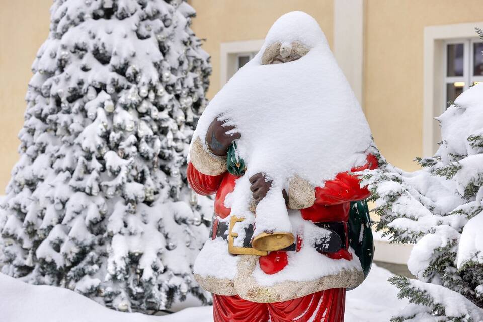 Glasbläser aus Lauscha im Weihnachtsgeschäft Glasbläser aus Lauscha im Weihnachtsgeschäft