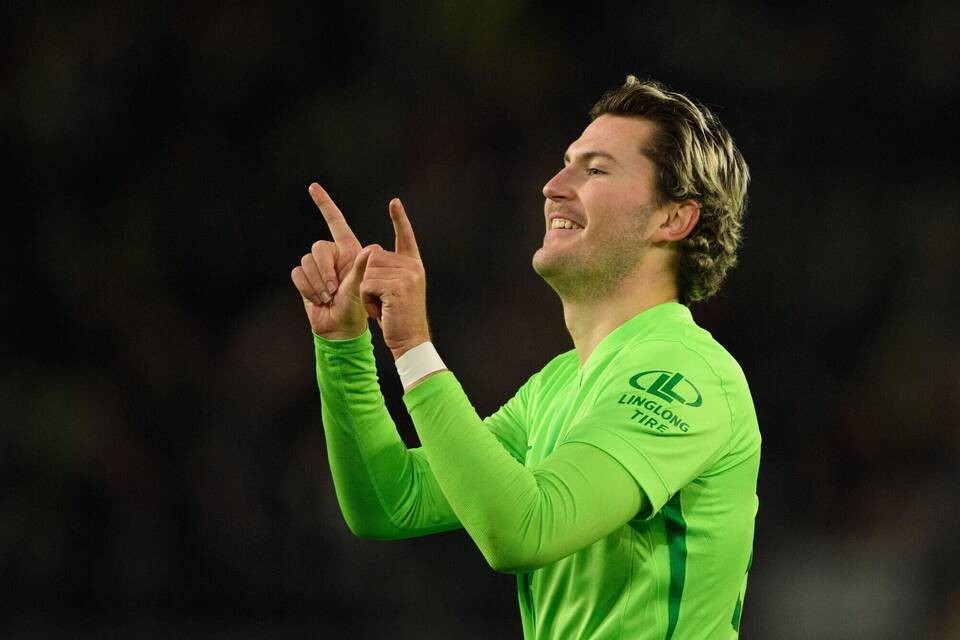 Jonas Wind vom VfL Wolfsburg