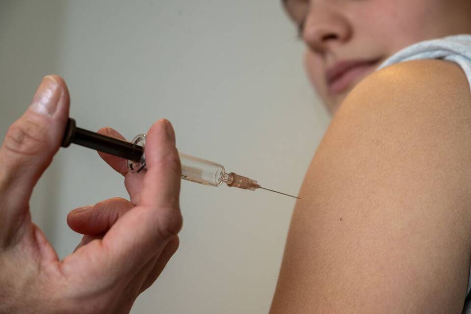 HPV-Impfung in einer Frauenarztpraxis