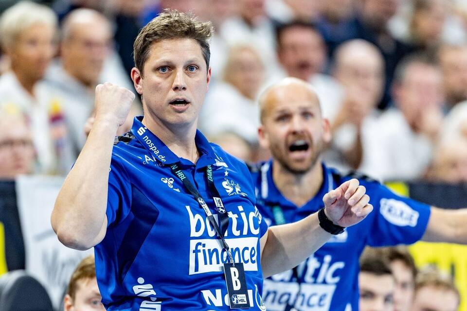 Trainer Nicolej Krickau von der SG Flensburg-Handewitt Trainer Nicolej Krickau von der SG Flensburg-Handewitt