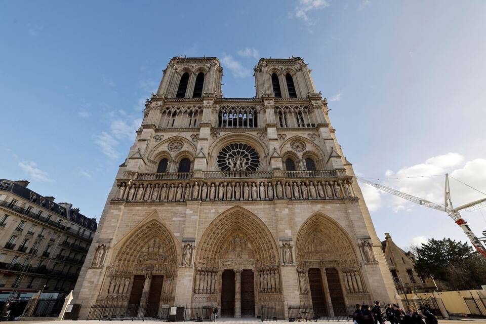 Wiedereröffnung Pariser Kathedrale Notre-Dame Wiedereröffnung Pariser Kathedrale Notre-Dame