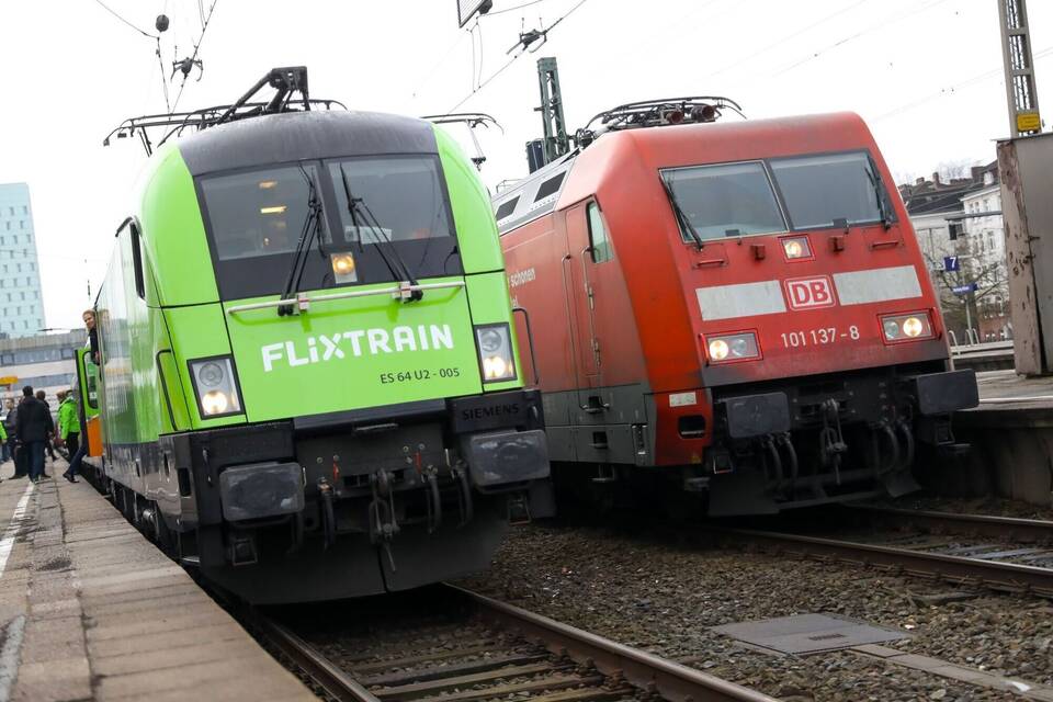Fernzug Flixtrain Fernzug Flixtrain