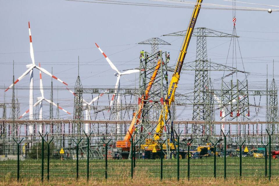 Bauarbeiten am Stromnetz Bauarbeiten am Stromnetz