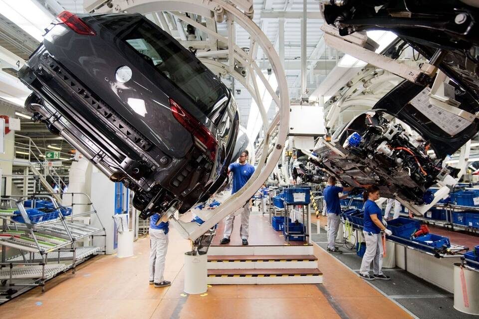 Volkswagen-Werk in Wolfsburg Volkswagen-Werk in Wolfsburg